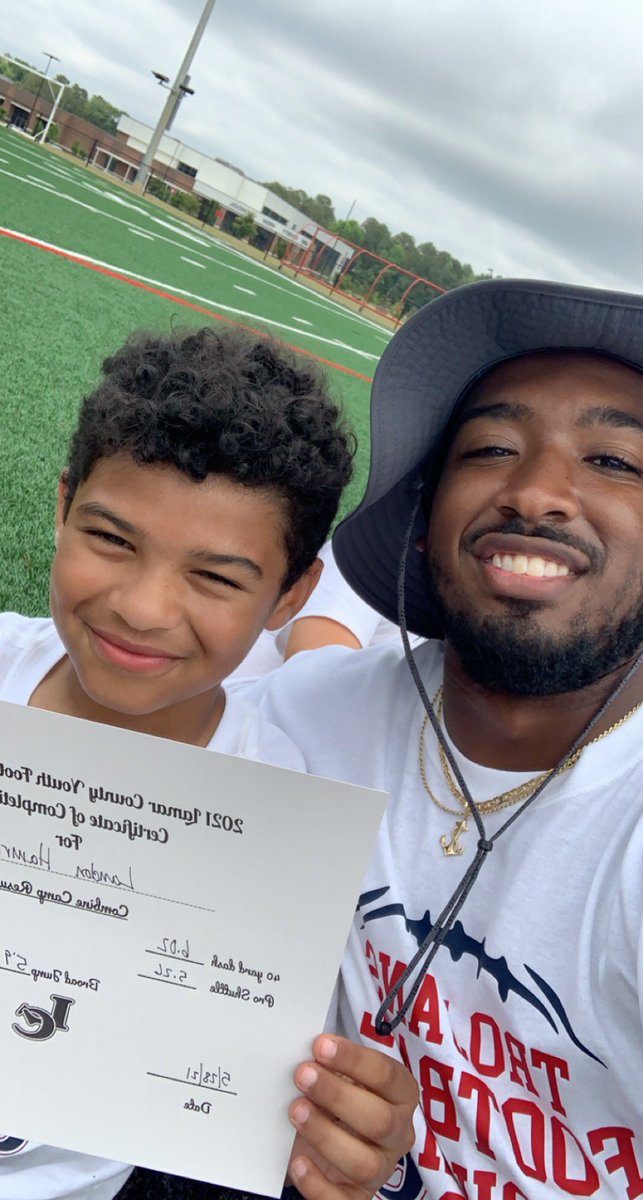 Had a great kids camp!! Excited about our future Trojans! ⚔️ #MadeInTheVille