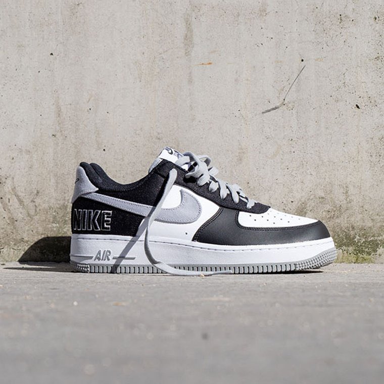 Buy Nike Air Force 1 Low '07 EMB Raiders Black White at Goxip