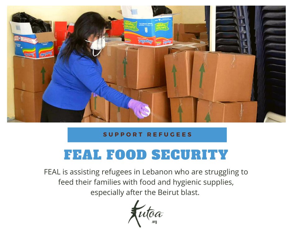 In the past few months and because the economic collapse in #Lebanon, our friends from FEAL had to expand their assistance to more people in need, in addition to refugees.

Your vote will feed many families 👨‍👩‍👧‍👦

ow.ly/J3z950EXO7j

#foodsecurity #globaled #kutoaorg #food