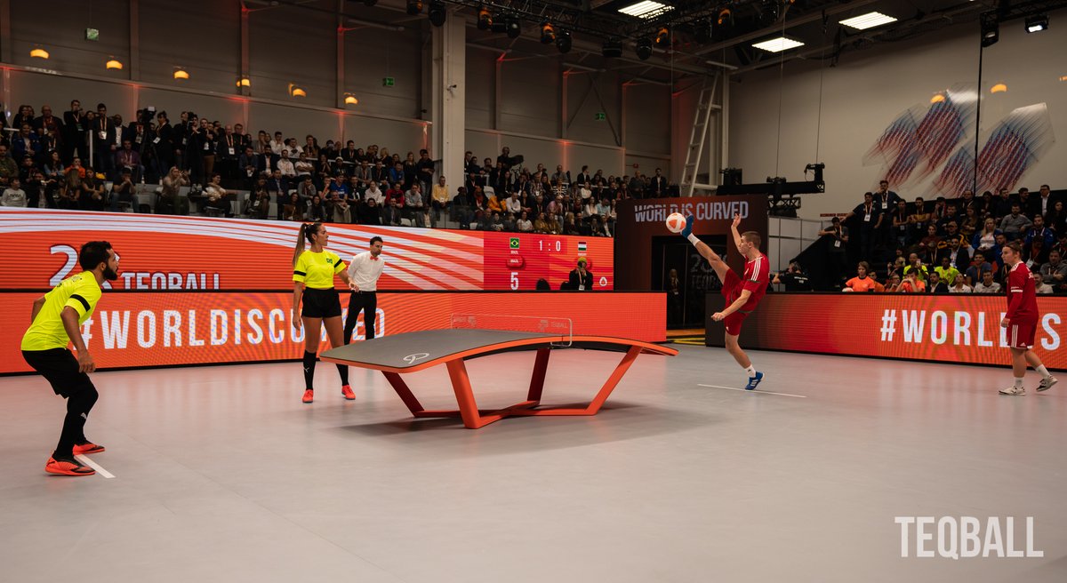 The_EOC's tweet photo. Teqball becomes 16th sport added to European Games Kraków-Małopolska 2023 ⏩https://t.co/SgNWJbvrgR https://t.co/0JxkA5cSJD