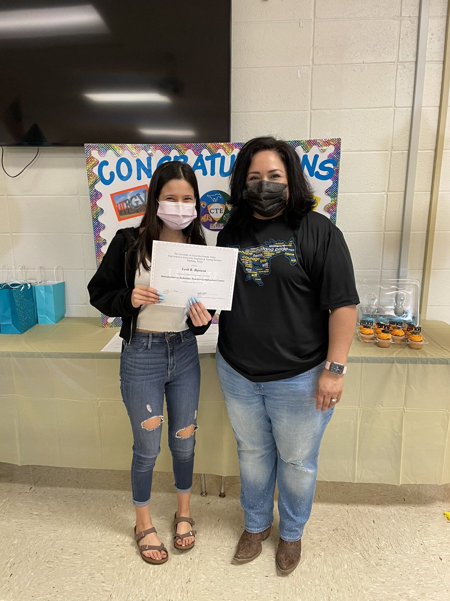 Congratulations to the Instructional Practices students who earned the Texas Substitute Certificate! <a href="/Pride_Mustangs/">Pedro Alvarez, Jr.</a> <a href="/BeccaBechtold/">Rebecca O. Bechtold</a> <a href="/ramjrcastillo/">Ramiro Castillo Jr.</a>