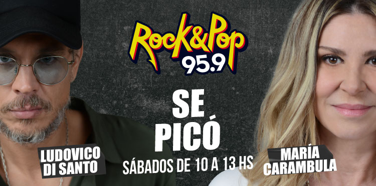 De 10 a 13hs #SePicó junto a <a href="/LudovicoOk/">Ludovico Di Santo</a> y <a href="/mariacarambula/">María Carámbula 🌈</a> 🔥

🔗fmrockandpop.com 📻95.9
📳11-7082-0959