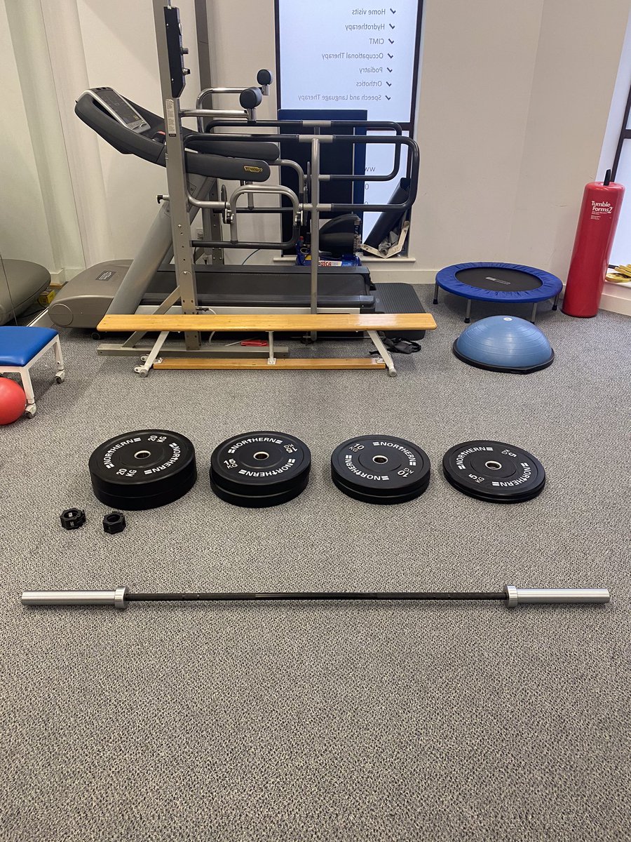 physiocouk's tweet image. Christmas came early for physio.co.uk... We received our new set of olympic weightlifting barbells and plates last week😁 

This will get our rehab services to the next level with a lot of new challenging, intense, and most of all fun exercises🏋🏻‍♂️💪

#physionerds