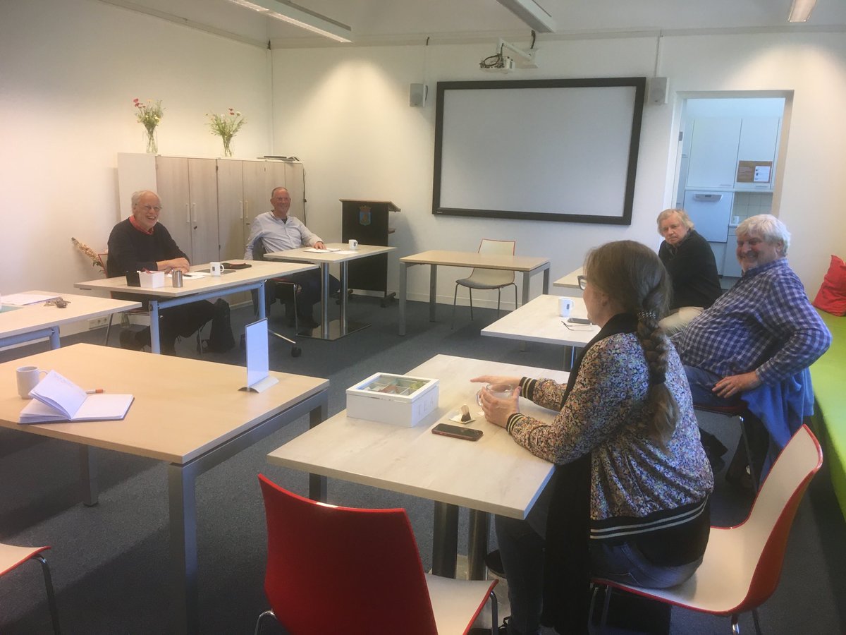 Op vrijdagmiddag om half 6 met enthousiaste mensen vergaderen over Ekenstein. Dat zegt iets over betrokkenheid!