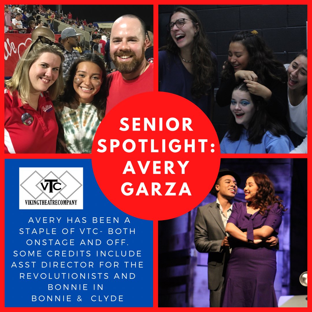 VikingTheatreCo's tweet photo. The one and only @averymadgarza is today’s Senior Spotlight! https://t.co/B2z6xdosd7