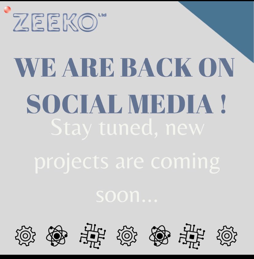 Zeeko Ltd tweet media