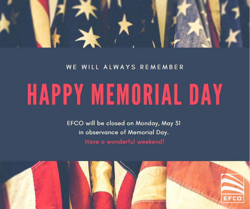 Have a safe holiday weekend!