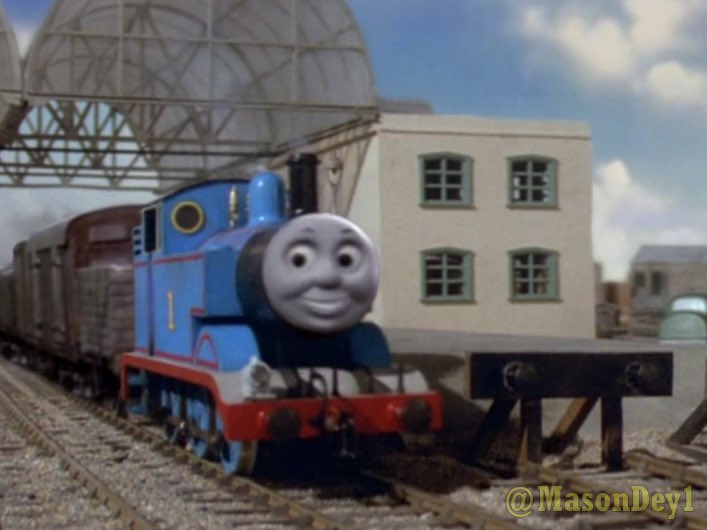 𝙼𝚊𝚜𝚘𝚗 𝙳𝚎𝚢 on X: The Fastest Red Engine on Sodor (1998