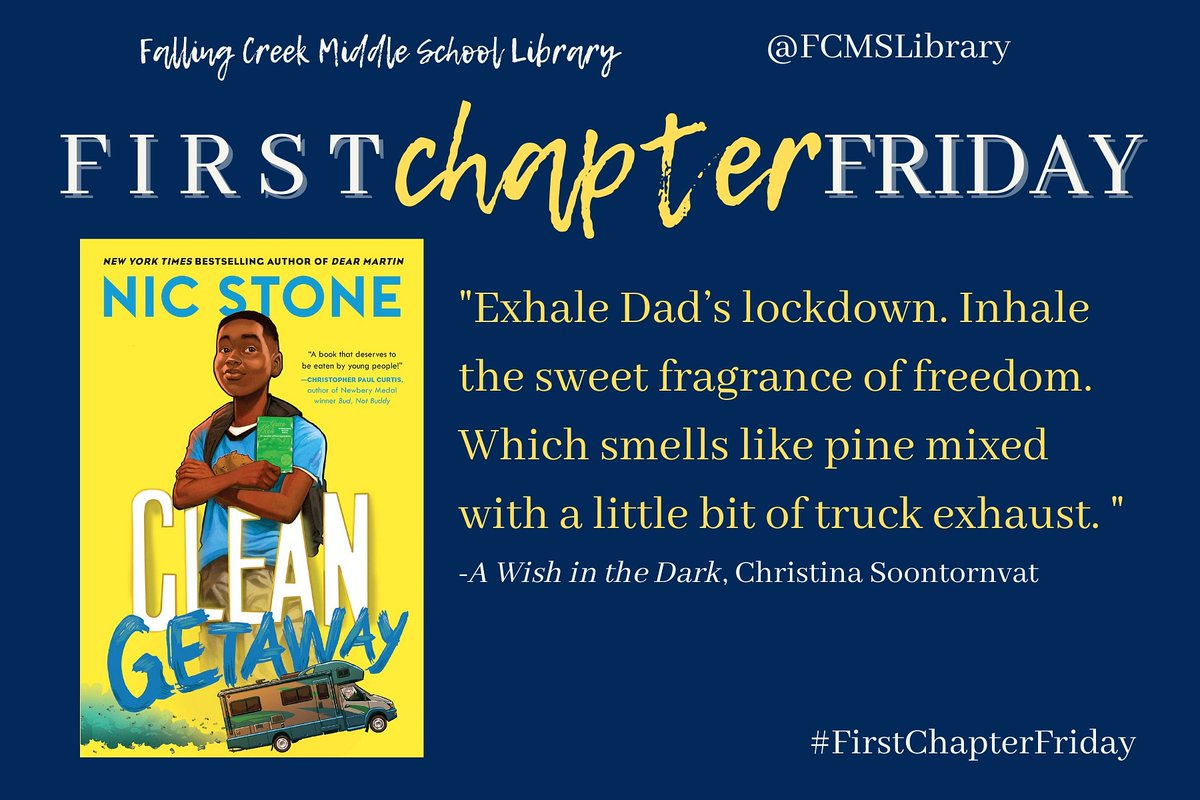 LibrarianBailey's tweet photo. Looking forward to a #CleanGetaway this weekend? Listen to Nic Stone's tale in Canvas for #FirstChapterFriday!

Celebrate #NationalRoadTripDay with some hijinks from Scooby and G'ma! 🚙🛣️ https://t.co/nkX4eRrKsj