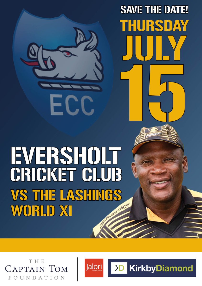 Subject to confirmation of COVID-related restrictions next month, we are excited to be hosting <a href="/LashingsWorldXI/">Lashings World</a> again on Thursday, 15 July. The safety of our members and guests will be our primary focus and we hope to share more details of the event as soon as possible.
