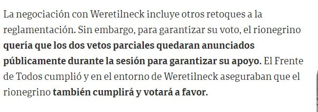 CDSSalvatierra's tweet photo. #ProtocoloIVE el gobierno de @alferdez traiciono al senador @Weretilneck de la misma forma que el nos traiciono a los rionegrinos.
En el protocolo IVE no fueron incluidas las condiciones que había acordado para que su voto fuera positivo. https://t.co/38edxZZscO