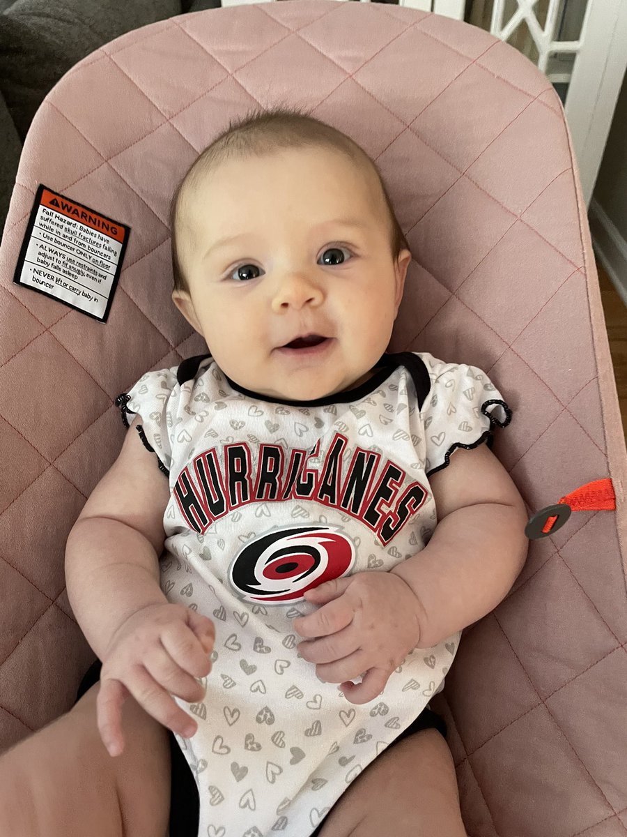 vtchamp's tweet photo. Last nights game went WAY past my bedtime but I love waking up to a @Canes win! https://t.co/WQdN46OBvM