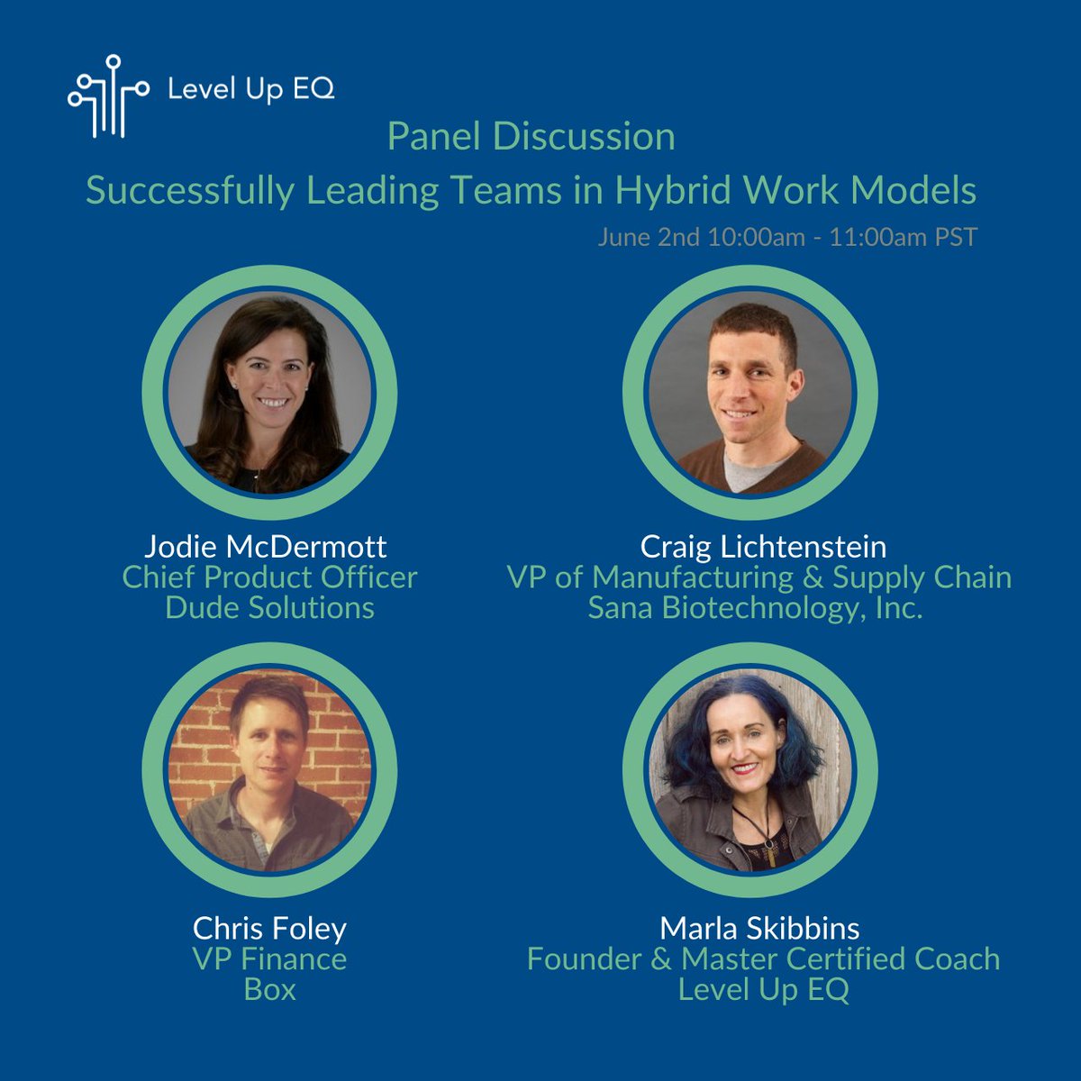 NicoleLAfton's tweet photo. Successfully Leading Teams in Hybrid Work Models -a panel discussion on June 2nd @ 10:00am PT/ 1:00pm ET Our panel will explore how to lead teams effectively for the now and future of work, including key challenges and advice for success! Register: https://t.co/SDOpmq8RMy https://t.co/HjkU422JG2