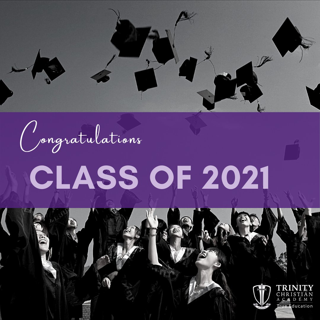trinitylex1988's tweet photo. Today is all about our wonderful seniors who have made it to the end of their high school career. Leave your well wishes for the class of 2021 in the comments below. https://t.co/v5yhJxWREH