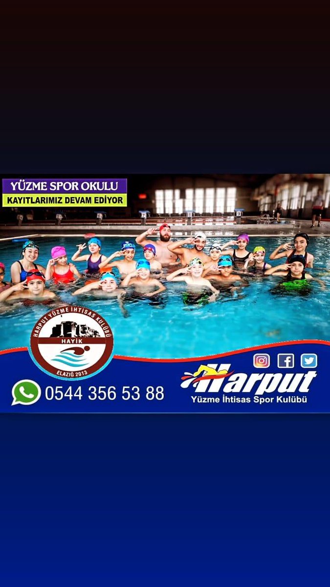 Yüzme spor okulu alt yapı kayıtlarımız devam ediyor
.
🏊‍♀️ 5 yaş ve üzeri yüzme eğitimi .
05443565388
.
elazigyuzmeihtisas.com
.
#elazığ #elazig #elazigyuzme #elazigyuzmeokulu