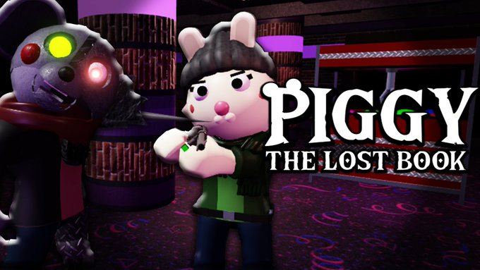 Rblx_Reporter's tweet image. Chapter 3 is coming out tomorrow in 'The Lost Book'.
Image Credits: @Piggy_News.
#roblox #robloxdev #robloxleak #MetaverseChampions #SparksKilowatt #FeyYoshida #ajstriker #ajstrikergang #ajstrikerissuperior #robloxart #piggy #PiggyFanart