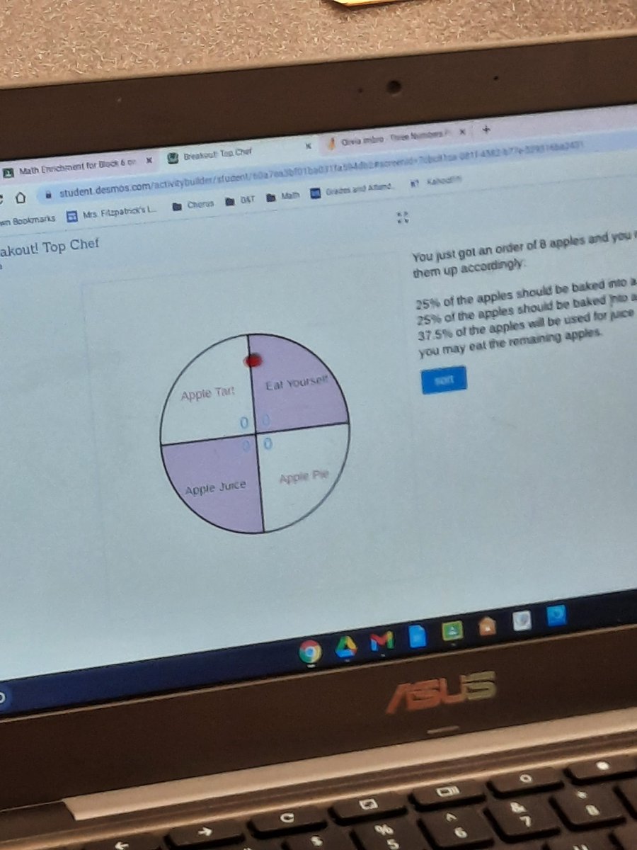 jmtishler's tweet photo. G&amp;T students from @thorne_ms, @BayshoreMiddle, and @ThompsonMSpride had their first in person Math enrichment meeting over the past 2 weeks😊. Success with the Three Numbers Jamboard from @mathequalslove and the Top Chef @Desmos breakout! #MTPSpride https://t.co/0wgaUrv6Ol