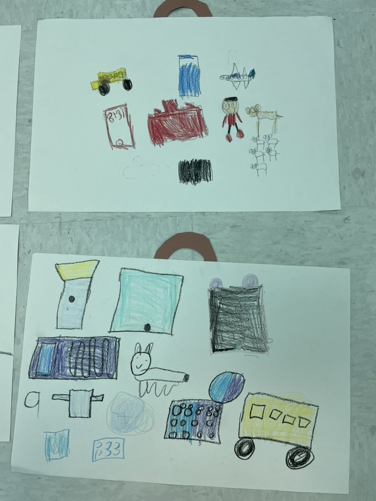 MrsRomo4's tweet photo. After reading “Arthur Goes to Camp” we drew pictures of what we would take to camp!! https://t.co/pLd4t8hq63