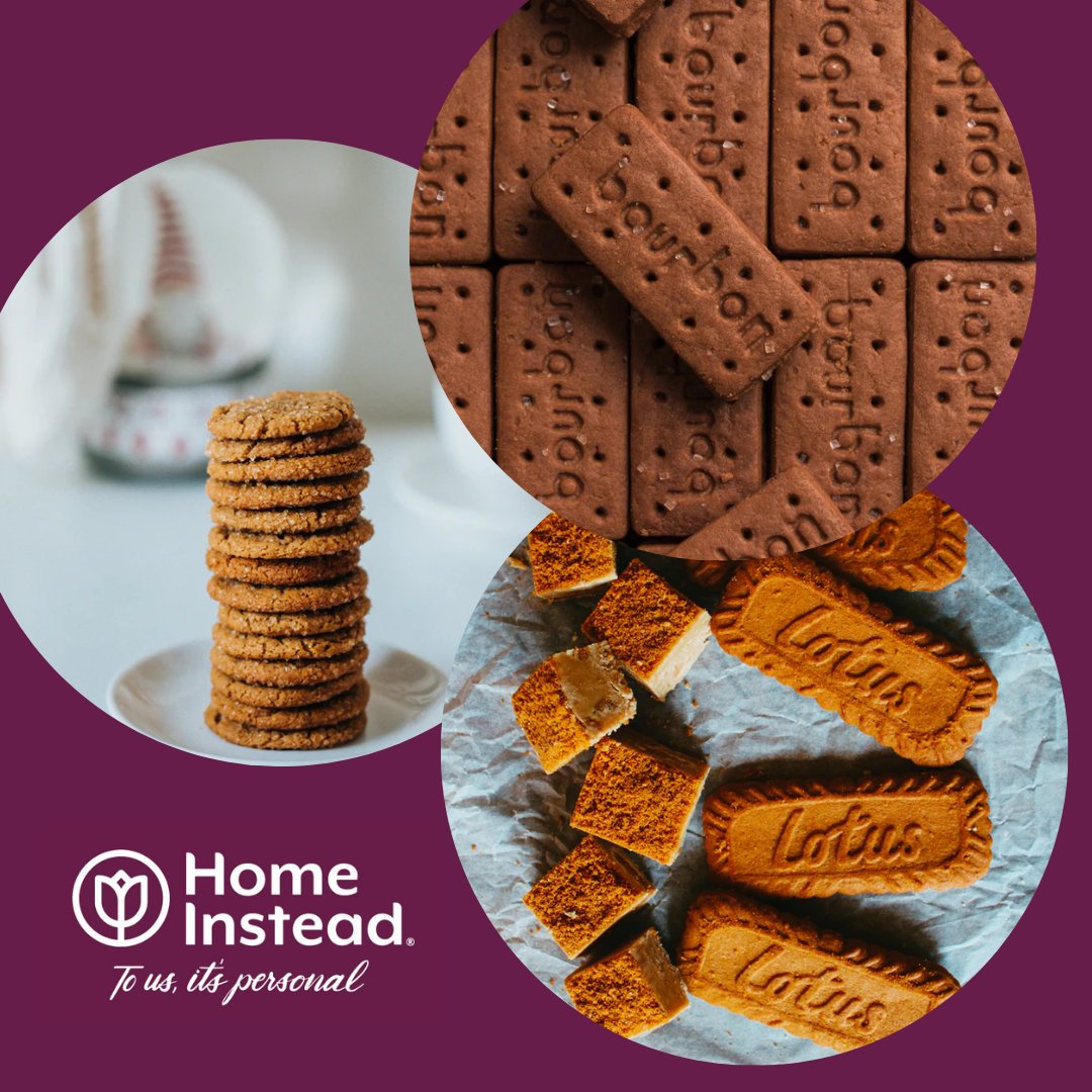 HomeInstead10's tweet photo. Today is National Biscuit Day! Time to sit back and dunk🍪☕ 

Let us know what your favourite is in the comments!🍪💜

#biscuits #biscuitday #yummy #bourbon #hobknobs #lotusbiscoff  #CAREGiver #proud #HomeInstead #careheros #proudtocare #careathome #homecare https://t.co/oMStsJOVDx