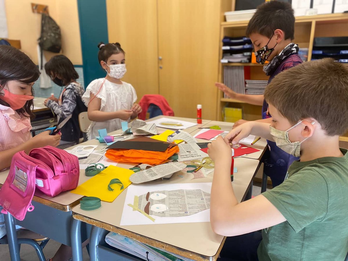 epiasabadell's tweet photo. QUÈ EXPRESSEM AMB LA MIRADA?
Els nens i nenes de 3r hem estat treballant les emocions a través de la mirada. A partir de diferents materials hem fet un collage on hem reflectit diversos estats d’ànim.
#3RPRIPIASABADELL
#PRIMÀRIAPIASABADELL https://t.co/5RNobHnDEc