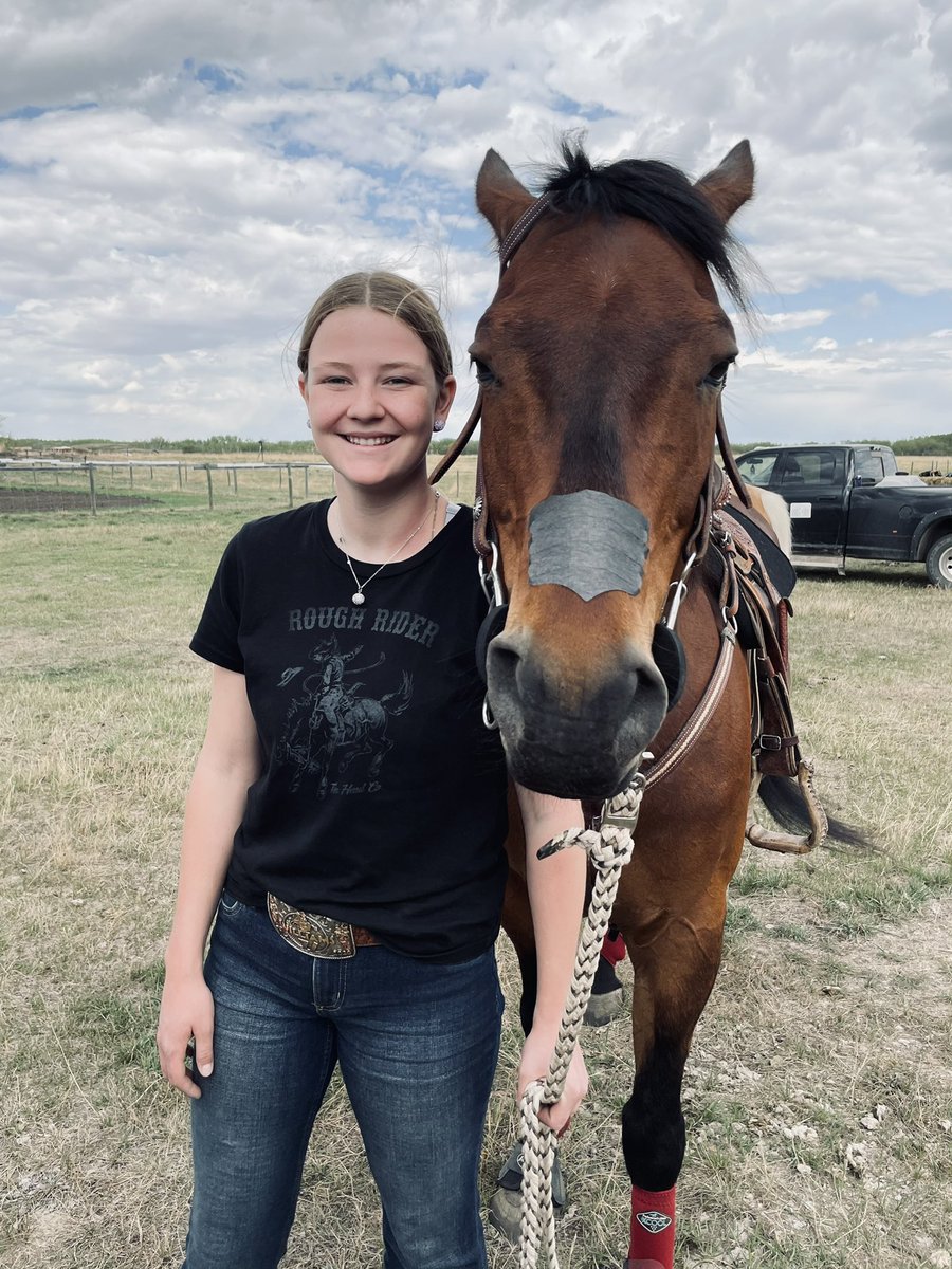 dd_willy's tweet photo. From hockey to horses this gal is keeping us busy! She’s hung up her skates this spring for horse shows and barrels, off to our first highschool rodeo this spring today #saskhighschoolrodeo #kaykee07 #barrels #poles #goats #horses #barrelmom #rodeomom #mrwatson #Rodeo https://t.co/VDalAbImXJ