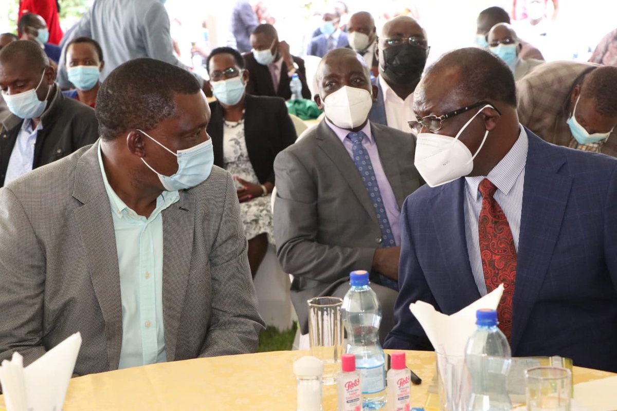 HonJBMuturi's tweet image. Glad to be back to Nkubu today to join the members of the clergy and the people of Meru in welcoming their Governor H.E. @governorkiraitu back to Meru after 75 days of Covid recovery. We’re uniting our people, every day.