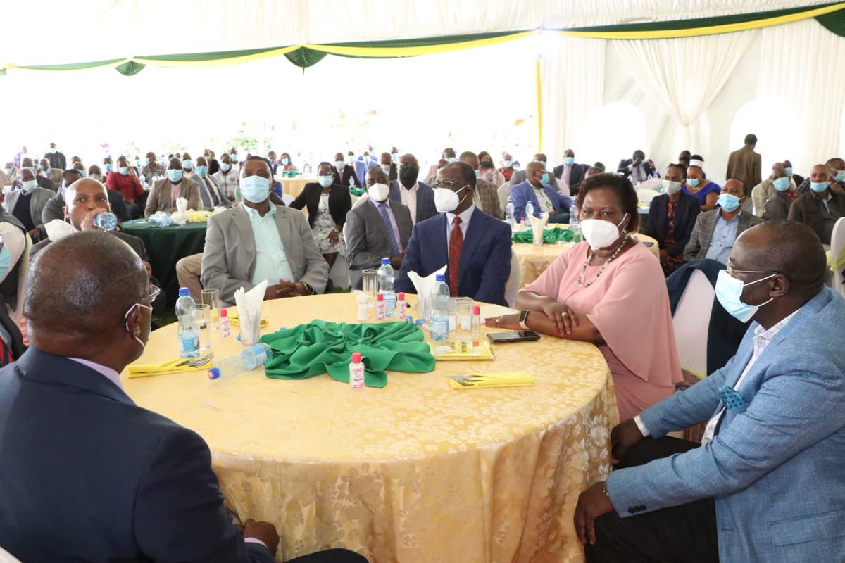 HonJBMuturi's tweet image. Glad to be back to Nkubu today to join the members of the clergy and the people of Meru in welcoming their Governor H.E. @governorkiraitu back to Meru after 75 days of Covid recovery. We’re uniting our people, every day.