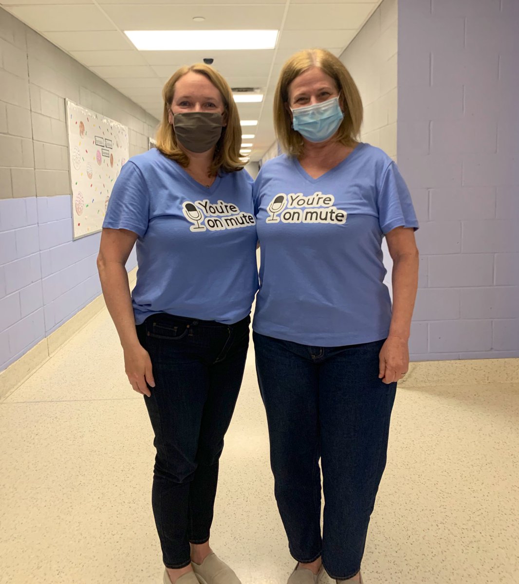 AAA Twin Day #youreonmute <a href="/AmerigoSchool/">Amerigo A. Anastasia School</a>