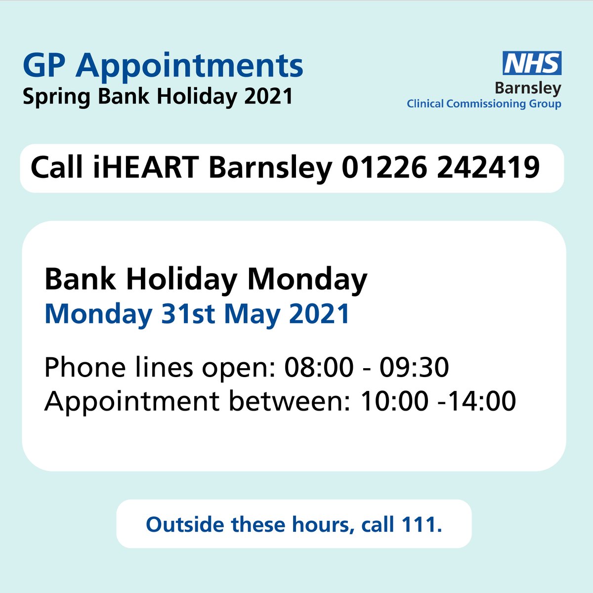 Your Health and Care Barnsley tweet media