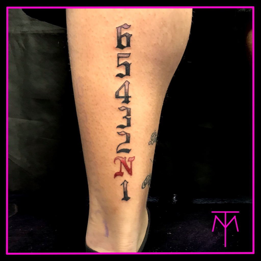65432n1 tattoo meaning