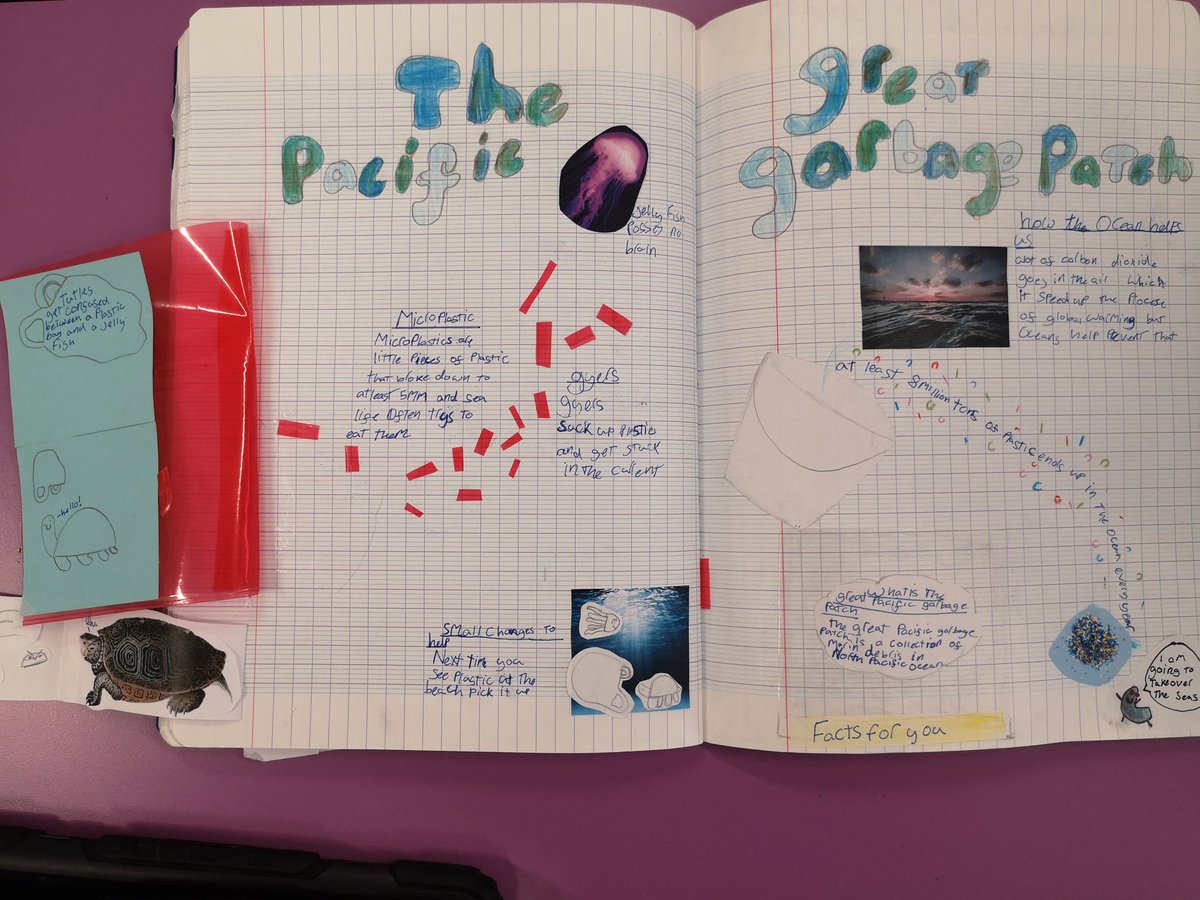 Inspired by the amazing double page spreads I have seen on here #edutwitter, I thought we would try it. Bowled over how my students have 'upped their game' &amp; risen to the challenge... @HautLac #PrimaryRocks #creativecurriculum