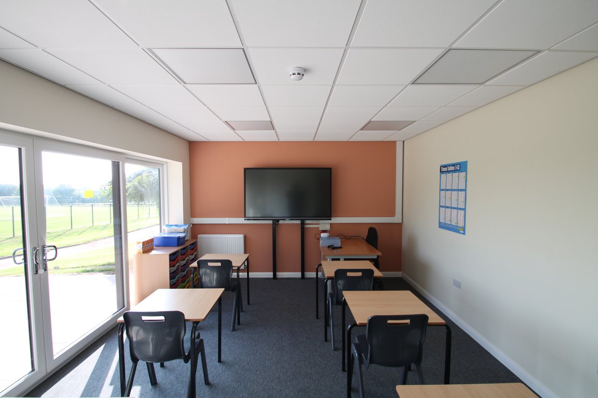 Enhanced Provision Unit recently completed at Carlton Le Willows Academy, working alongside Welham Architects. Stand alone single story building successfully built to required spec on a tight budget