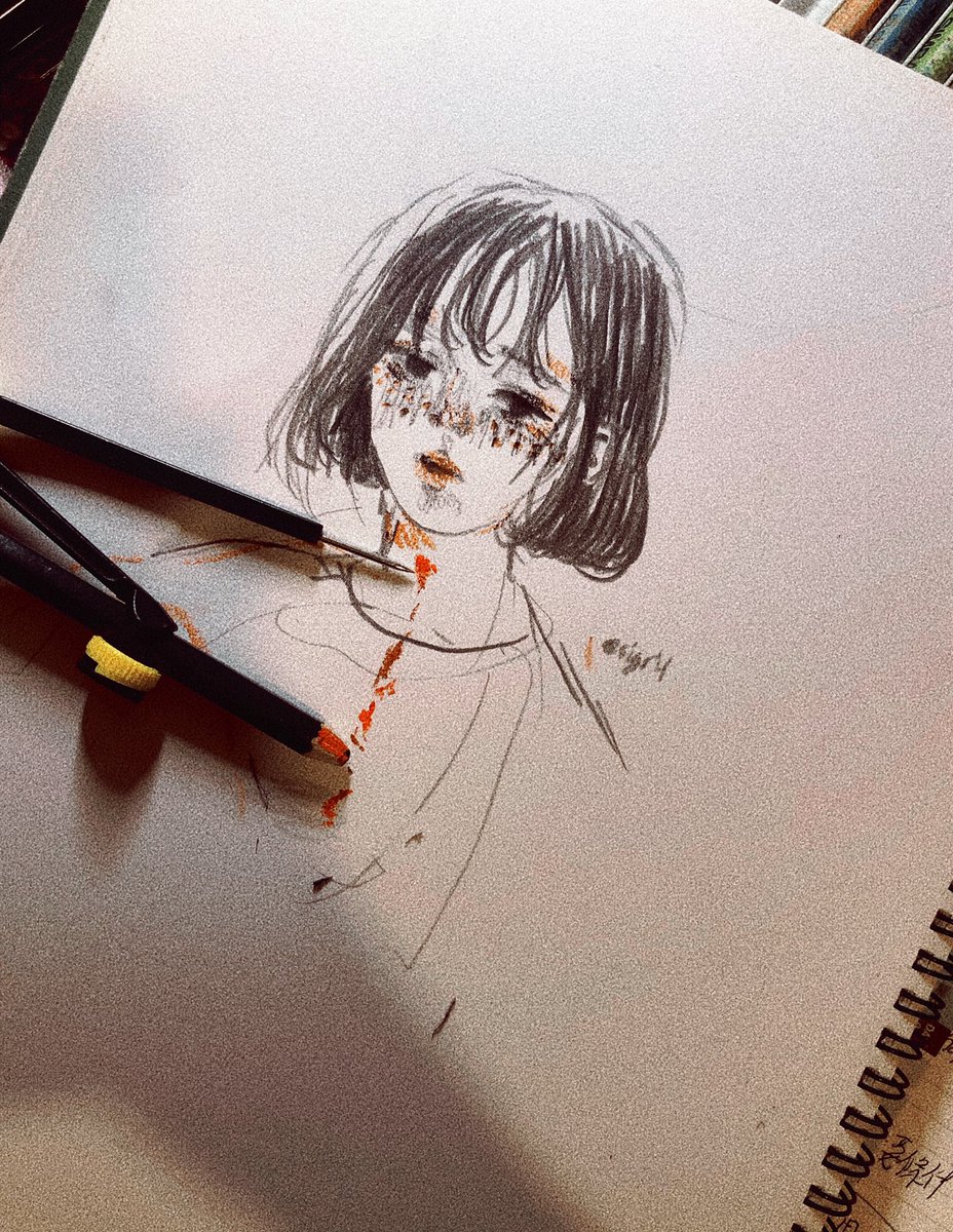 sigridlin7's tweet photo. Me

#畫畫 #draw #painting #illustration #picture #drawing #挿絵 #絵画 #插圖 #무승부 #그리다 #그림을 #graffitiart #graffart #手繪
#드로잉 #art #sketch #그림 #낙서 #감정 #감성 #공감 #몽상  #네이버 #그라폴리오 #스토리픽  #grafolio https://t.co/7AOF7H1Ohr