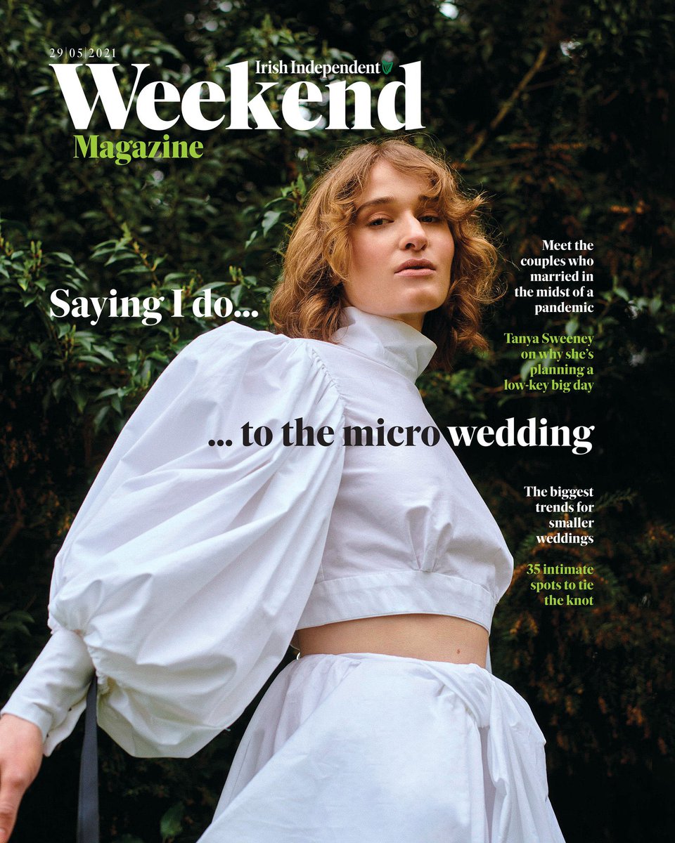 In tomorrow’s mag, we meet couples who wed during the pandemic, @MeadhbhMcGrath looks at the biggest trends for small weddings, @katymcguinness picks the best venues for micro weddings and @tanyasweeney writes about planning her low-key big day #microwedding #irishwedding