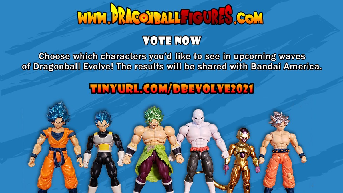DragonBallFigs's tweet photo. https://t.co/6y87lQadSy I'll be sending the results to Bandai America soon, so if you haven't voted, make sure and vote. There have been 2206 Votes in 42 days. 

#dragonballevolve #dragonstars #bandaiamerica #5inchfigures #5inchscale https://t.co/E8KbKYDaIT