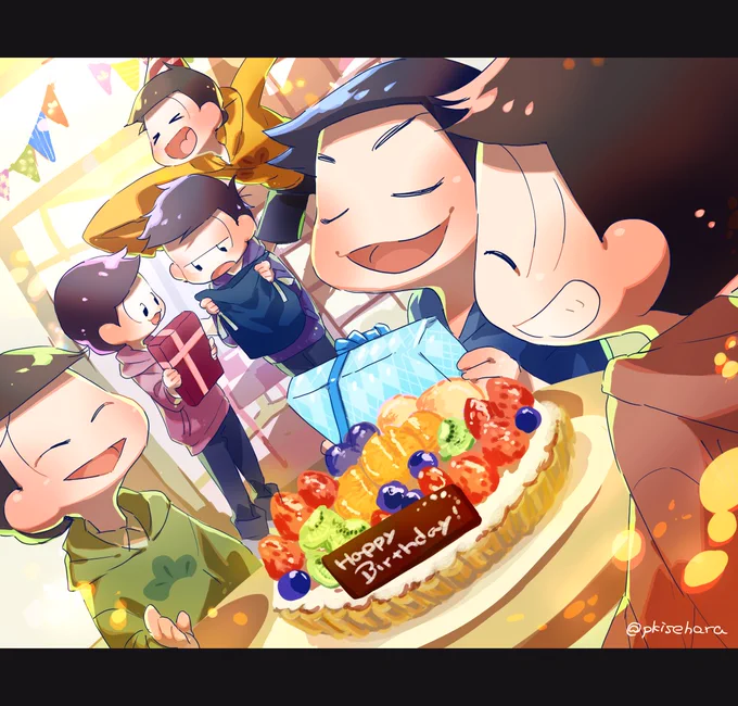 遅れました!誕生日おめでとうございました～ 