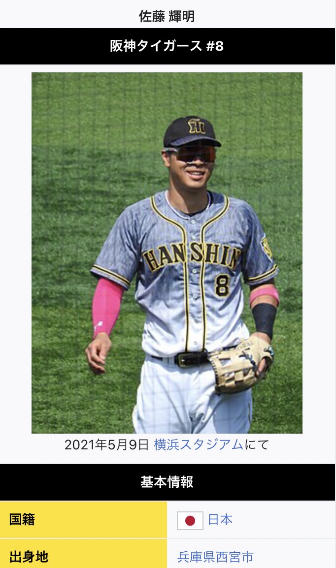 佐藤輝明 の感情分析 Nyakone