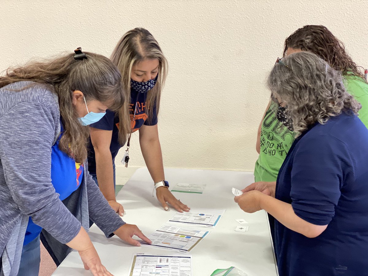 YsletaES's tweet photo. Testing our knowledge on  PLC a planning Process!!  #SmartCookies #YESTeachers https://t.co/WhPC4x288j