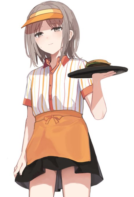 お題箱よりfast food uniform 