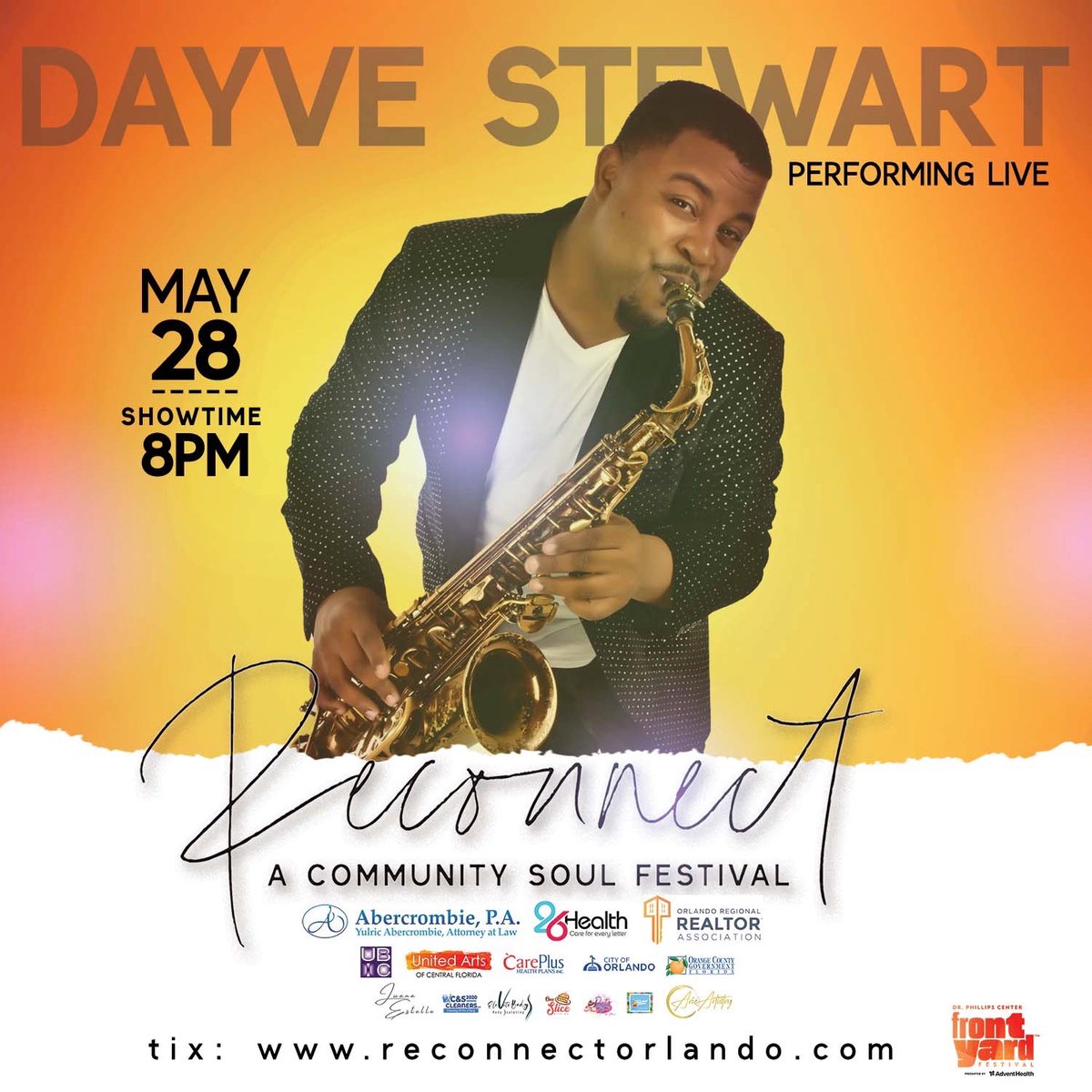 Looking forward to #reconnecting tonight! This one is for the History books! 

#LetsReconnect 
#ReconnectOrlando
#ReconnectOrlando21
#ReconnectACommunitySoulFestival #Entertainment #Music #Art