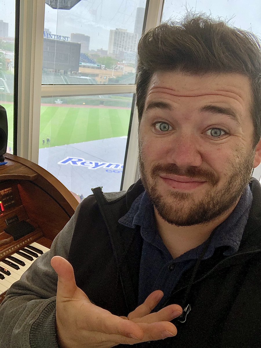 JohnBenedeck's tweet photo. Welp... it’s 46° and rainy on May 28th...where else but Chicago? #CubTogether https://t.co/TtkYqf5d9f