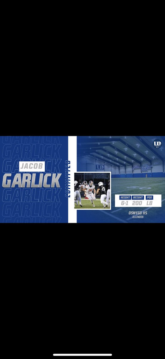 jacobgarlikc's tweet photo. 100% Committed #GoSpartans ⚪️🔵 @CooneyPanthers @JohnHugunin42 @ZweifelStan @DubuqueFootball https://t.co/gCLBM3U9m0
