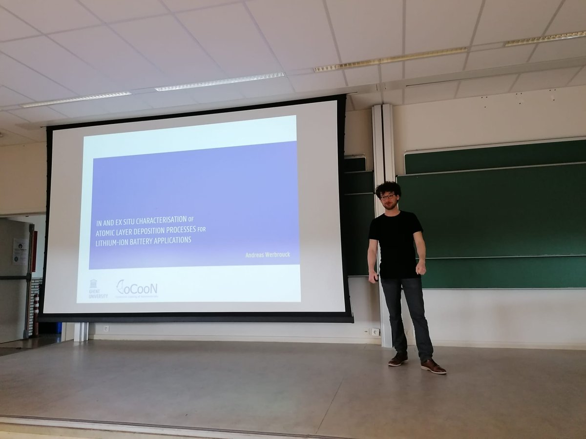 cocoonugent's tweet photo. During his vibrant PhD defense, Andreas Werbrouck explains how to weigh a gas, how one can build complex simulations and even secrets about his relationship with Labview! 

Amongst the jury members @HarmKnoops @BentGroup @v_cremers @cocoonugent and more ... 

Well done! https://t.co/pwuaXaoRiM