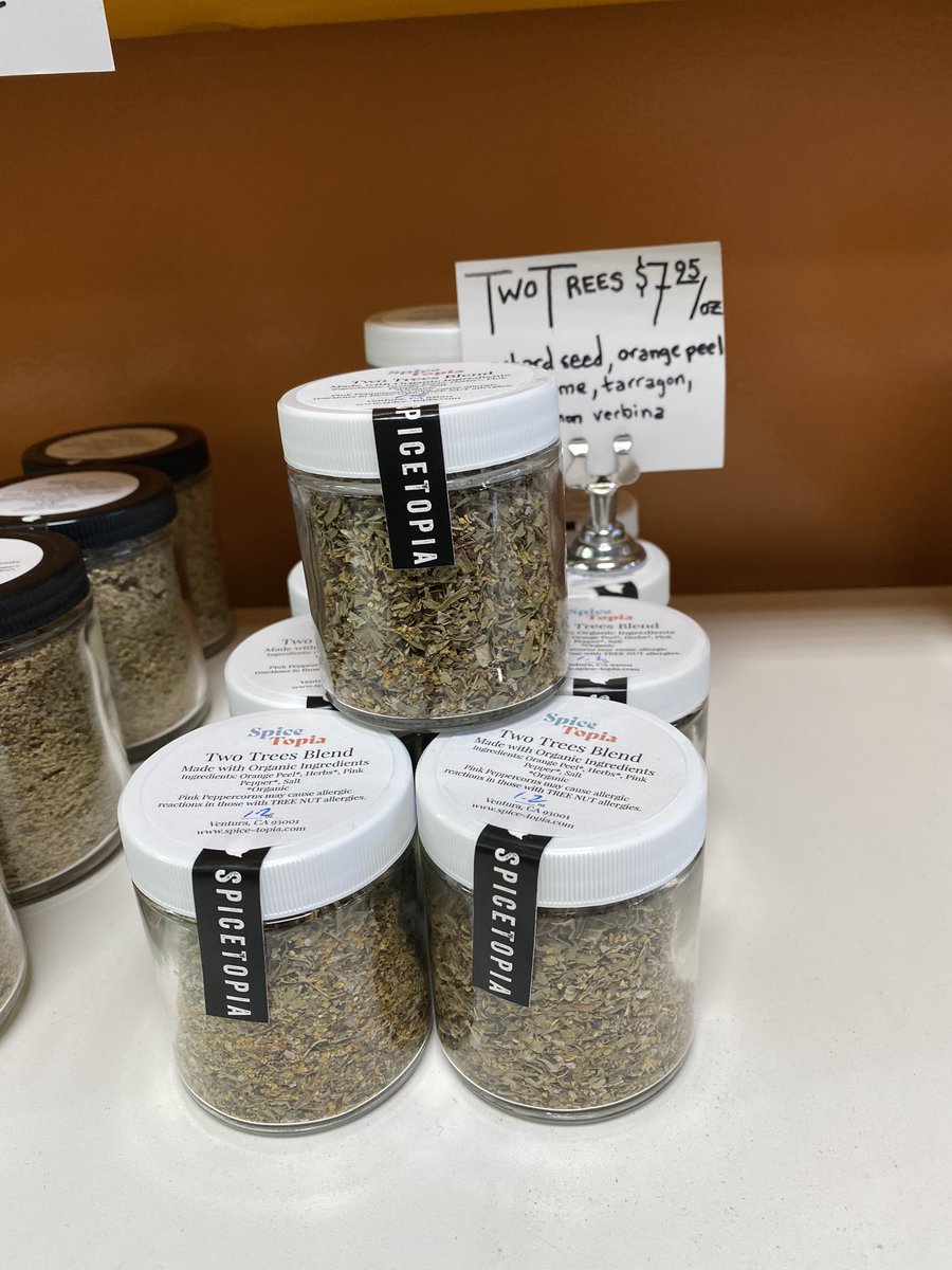805foodie's tweet image. ... a collection of #Ventura-inspired spice blends in snazzy new packaging at #SpiceTopia (which is planning a virtual herbal tea-tasting class on June 13, BTW) ... ☕️ @DowntownVentura