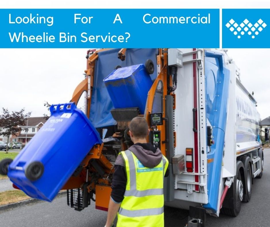 Here at Wilton Recycling our commercial wheelie bins make it easy to handle waste management.

For more info contact us today!
Phone - 049 437 4825
Website - wilton-recycling.ie

#WiltonWasteRecycling #WasteManagement #CommercialBusiness #CommercialWheelieBins #WheelieBins