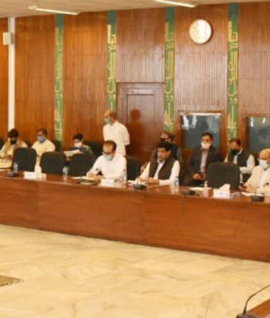 Annual Planning Coordination Committee (APCC) held to finalise Federal Development Plan PSDP 2021-22. Appreciated <a href="/Asad_Umar/">Asad Umar</a>, DCPC Dr Jehanzeb, &amp; their team for comprehensive dev plan and ensuring substantial funds for new projects in Balochistan, esp. in water and highway sector