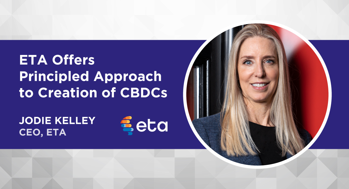 As experts in payments, FinTech, and crypto, <a href="/ElecTranAssoc/">Electronic Transactions Association (ETA)</a> brings an important perspective to the debate on #CentralBankDigitalCurrency, one that could fundamentally shape the future of commerce. Read my thoughts on a potential U.S. #CBDC here: bit.ly/3oX0dVM 
#fintech