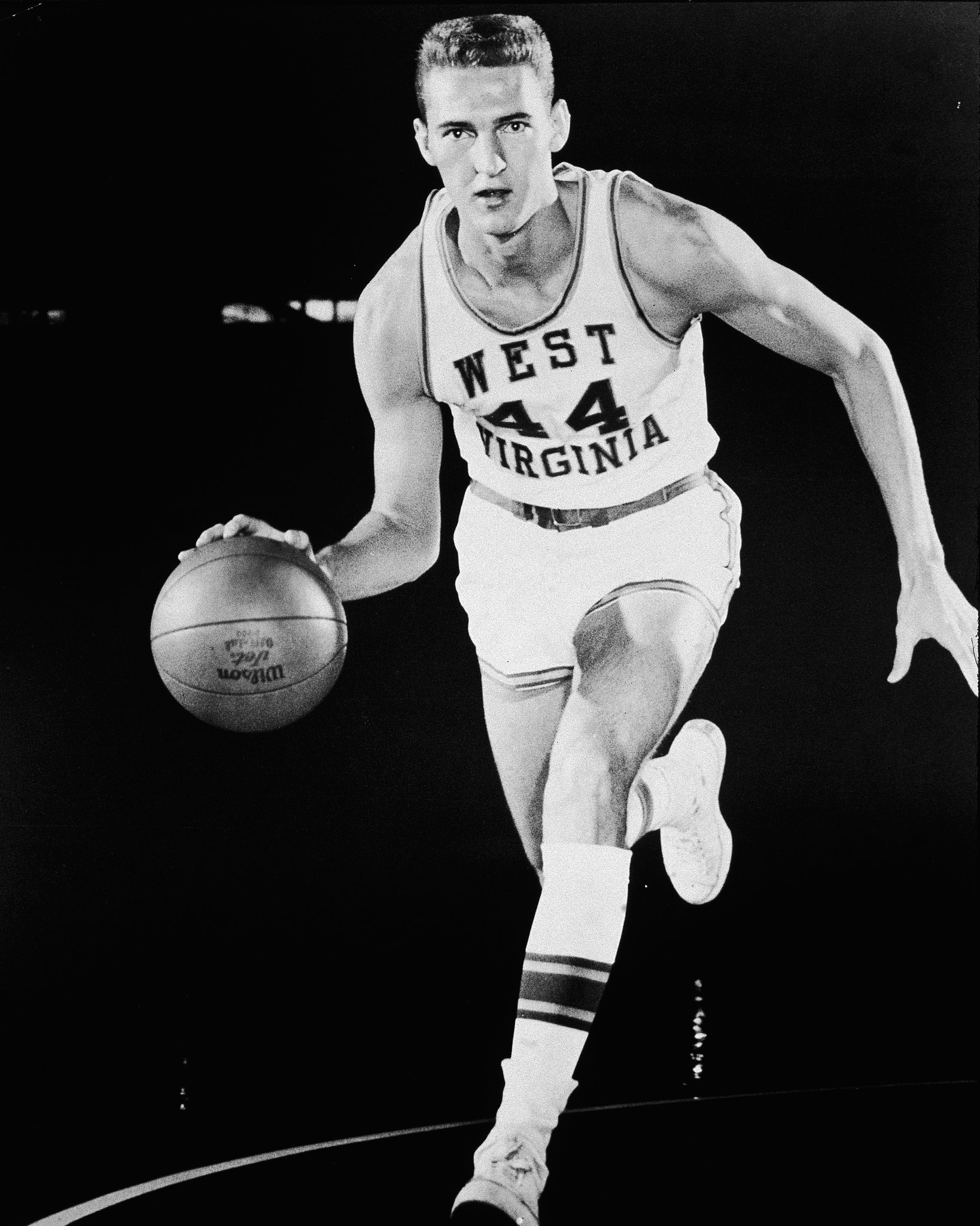 Happy birthday to the Logo. Here\s Jerry West during his college years. 