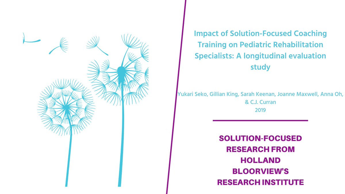 hb_dialoguedr's tweet photo. Holland Bloorview has produced cutting edge research around solution-focused practice in health care. For all you academics we'll be sharing some highlights. 📚
#research #GrowHBresearch #healthcare #pediatrics #solutionfocused #sfconversations #hbhumanistichealthcare https://t.co/lrdL9j4Bib