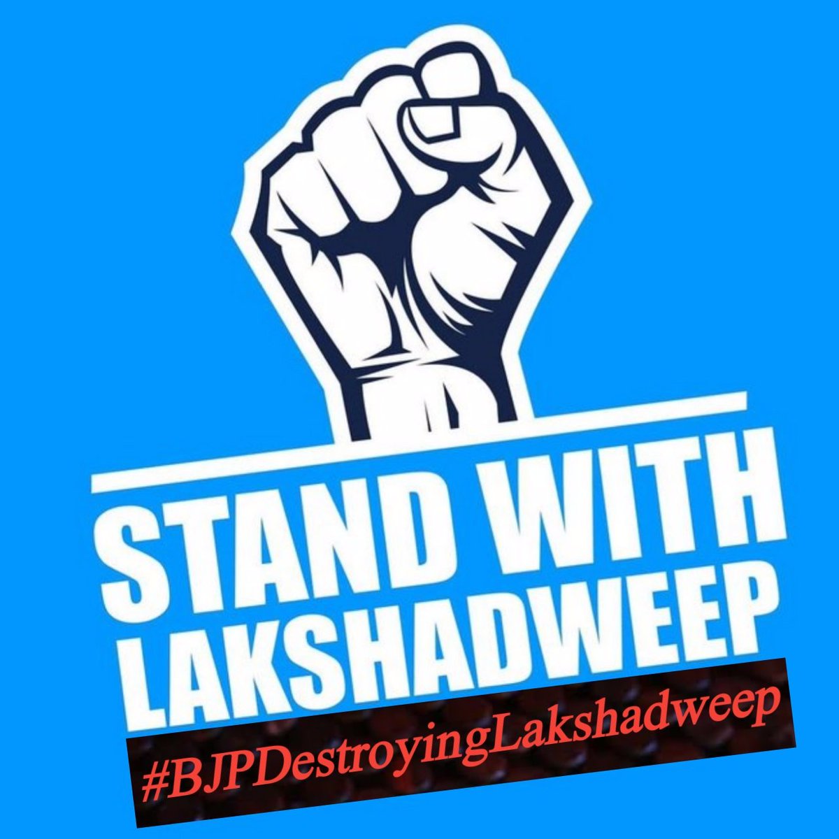 heistprofessor_'s tweet photo. Modi's dictatorship will not work. Why is our country's media not showing this? Where is the Godi media
Stop this dictatorship
Save lakshadweep
#BJPDestroyingLakshadweep https://t.co/fifc7v0ROQ